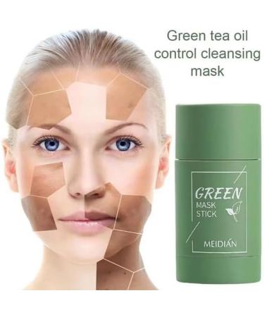 Green Mask Stick | Green Stick Blackhead | Masque l'argile purifiant en forme de stylo | Hydratant | Clarification de l'acn et dissolvant de points noirs pour peau pure en profondeur | Cleansstick - Buy Online on GoSupps.com