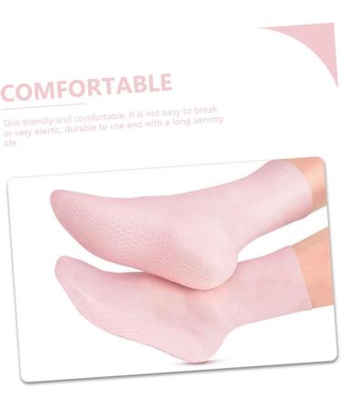 Beavorty 1 Pair moisturizing Socks Beach Socks spa Day Socks for Women heal Gloves Foot Care for Dry Cracked feet Heel Socks moisturizing Foot Cover Nourish Work Socks sebs Miss 20x10cm - Buy Online on GoSupps.com