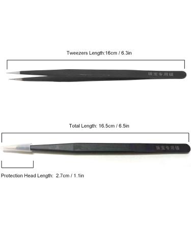 Premium Watch Repair Tools - Tweezette Alloy Anti-Lip Tweezers & Jewelry Parts Picker for Precision Watch Maintenance - Buy Online on GoSupps.com