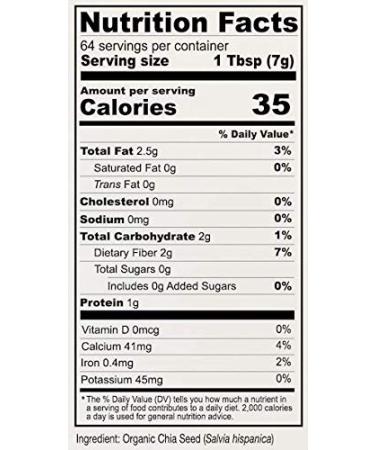 Organic Chia Seed - Anthony's 1 lb | Gluten Free, Non-GMO, Finely Ground - Buy Online on GoSupps.com