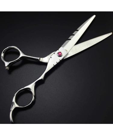 Hairdressing Scissors with Sharp Barbers Scissors Professional Hairdresser Scissor Set Light Thinning Scissors for Hair Cutting Salon flatcut5.5inch A flatcut5.5inch - Buy Online on GoSupps.com