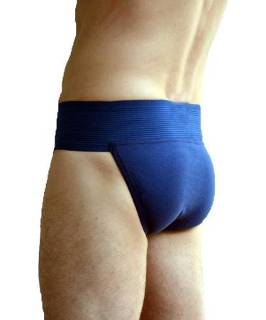 WMX Gym Cotton Supporter with Cup Pocket - Pack of 2, Navy, XX-Large - Buy Online on GoSupps.com