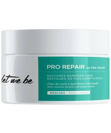 Let Me Be | BTX Pro Repair Ultra Mask | Restores Damaged Hair Fibers | Enriched With Coconut Oil  Keratin & Collagen | 250 gr / 8.81 oz.