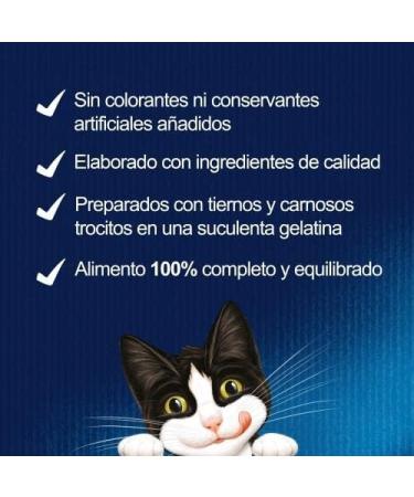 Felix Purina Fantastic Wet Food for Adult Cats Pack of 12 sachets of 85 g - Buy Online on GoSupps.com