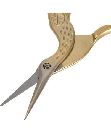 Demeras And Scissor 15x7x1 Professional Vintage Nail Art Stainless Steel Scissor Manicure Shear Tools Gold - Buy Online on GoSupps.com