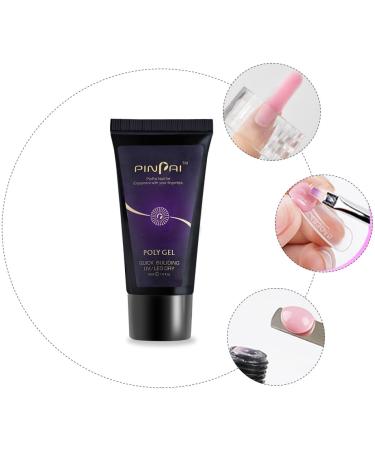 Beaupretty 1set Set Nail Extension Glue Set Manicure Lengthen Kit Nail Tips Gel Poly Nail Gel Slip Solution Nail Polish Gel Kit Gel Extension Nail Kit Nail Kits Strengthen Nail Lamp Plastic 16x5cm Picture 4 - Buy Online on GoSupps.com