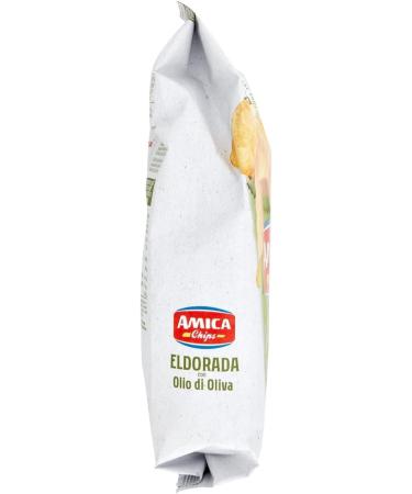  Italian Gourmet E.R. Amica Eldorada Pack of 10 salted potato chips in olive oil 130g + Italian Gourmet Polpa 400g - Buy Online on GoSupps.com
