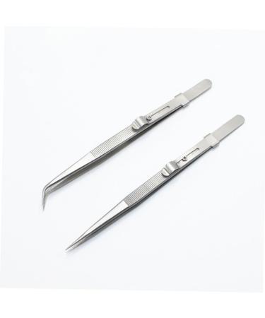 Handcrafted Stainless Steel Dressoos 2-Part Set - Professional Jewelry & Space Tweezers for Precision - Buy Online on GoSupps.com