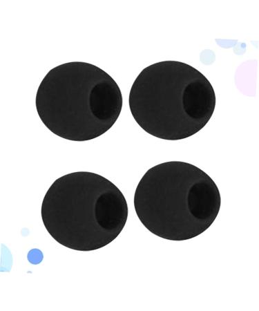 VANZACK 4 Pcs Black Noise Reduction Earplugs Size 3 - Ultimate Comfort & Sound Protection for All | International Shipping Available - Buy Online on GoSupps.com