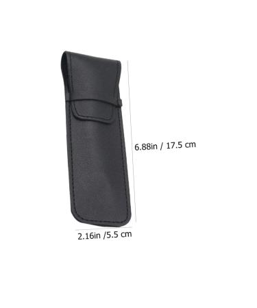 FRCOLOR 4pcs Shaver Case - Portable Leather Razor Storage for Men | Travel-Friendly Razor Covers for Barber Bags - Buy Online on GoSupps.com