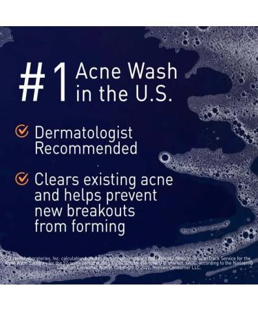 PanOxyl Foaming Acne Wash Maximum Strength 5.5 oz (Pack of 2) - Best Acne Treatment Solution - Buy Online on GoSupps.com