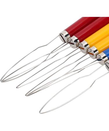 6-Piece Button Hook Set with Wire Cutting - One-Handed Zipper & Button Tools for Easy Closure | International Shipping - Buy Online on GoSupps.com