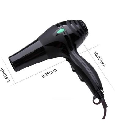 ADITAM Professional Ionic Hair Dryer 2200W 3 Heat 2 Speed Adjustments Far Infrared Dryer Powerful Ac Motor Dryers Double The Comfort - Buy Online on GoSupps.com