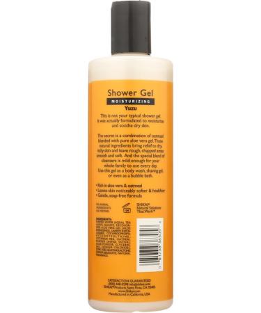 Shikai Yuzu Shower Gel - Refreshing Citrus Foaming Cleanser for All Skin Types | Shop Internationally - Buy Online on GoSupps.com