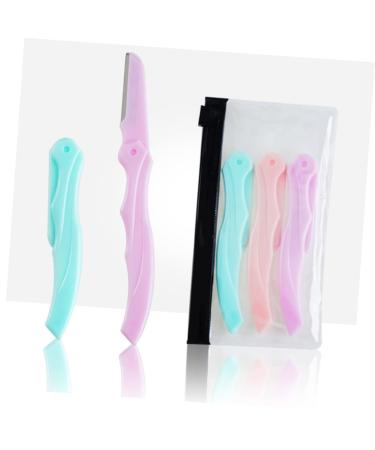 Minkissy 6-Piece Facial Hair Remover Set - Eyebrow Shaping Tools & Manual Razors for Precise Hair Removal - Buy Online on GoSupps.com