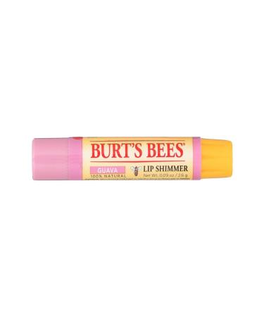 Burt's Bees Natural Makeup Guava Lip Shimmer 0.09 Oz
