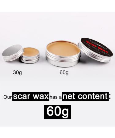 60g Scar Wax for Special Effects Makeup | Realistic Wounds & Scars | Professional SFX Body Paint - White Skin Tone (#01 - Buy Online on GoSupps.com