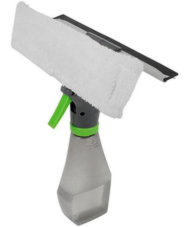FLCPJGV Advanced Glass Cleaning Kit with Spray Bottle and Squeegee with Green Pad - Buy Online on GoSupps.com