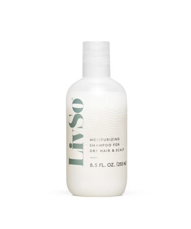 LivSo Moisturizing Shampoo - Dermatologist Created - Moisturizes Hair & Scalp - Naturally Derived - Fresh Feel Product - A Little Bit of LivSo Goes a Long Way