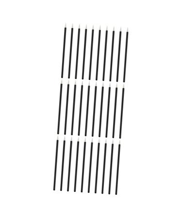 FRCOLOR 300 Pcs Disposable Eyeliner Cosmetology Kit Eyeliner Applicator Tool Gel Liner Brush Eyeshadow Applicators Facial Wand Cosmetic Brush Eye Makeup Applicators Liquid Lipstick White