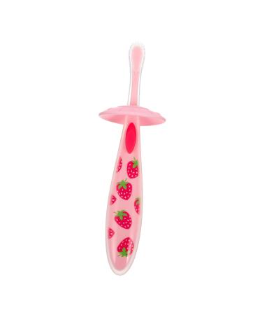 Genetic toothbrush finger brush made of silicone portable toothbrush childrens toothbrush portable for small children -Accessoire household detergent gift box 1 piece (1 Pack) pink