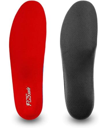 Orthotic Arch Support Shoe Inserts for Flat Feet & Plantar Fasciitis - Men's 10-10 1/2, Women's 12-12 1/2 | PCSsole Insoles (11.42 Inch) - Buy Online on GoSupps.com