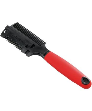 Ferplast Double Comb with Razor Blade for Dogs - Thinning Comb 18.3 x 4.5 x 1.8 cm | International Shipping Available - Buy Online on GoSupps.com