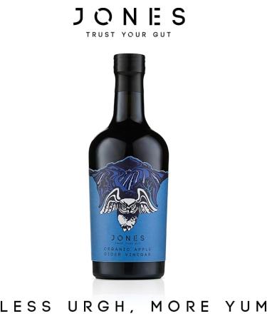 Jones Trust Your Gut Organic Apple Cider Vinegar Made With The Mother (500ml) - Buy Online on GoSupps.com