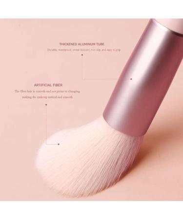 8-Piece Makeup Brush Set with Blush Concealer Eyeshadow Foundation Eyeliner & Powder Brushes - Includes Makeup Bag - Perfect for All Skin Types - Buy Online on GoSupps.com