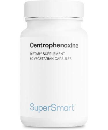 SuperSmart - Centrophenoxine 500mg per Day (DMAE & pCPA) - Nootropics Supplement | Non-GMO & Gluten Free - 60 Vegetarian Capsules