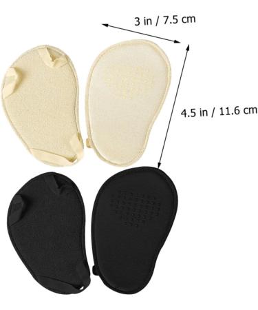 FOMIYES Forefoot Pad Shoe Inserts - 2 Pairs High Heel Cushions for Women | Metatarsal Feet Pads & Comfort Accessories - Buy Online on GoSupps.com