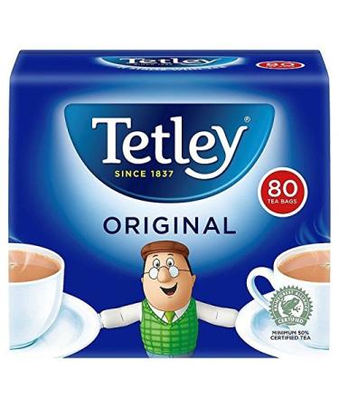 Tetley Tetley 80 tea bags per pack