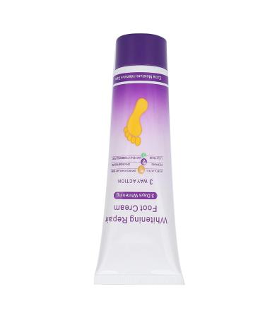 Premium Foot Cream for Dry Cracked Feet - 100g Moisturizing Heel Repair & Brightening Skin - Intense Foot Care - Buy Online on GoSupps.com