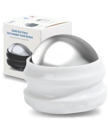 Cold massage scooter ball ice scooter joint scooter ice-cryo ball 6 hours of cooling depth tissue massage pain relief quick relaxation for yoga fitness shoulder neck back