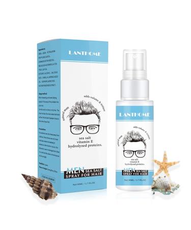 AKARY Sea Salt Spray For Men Salt & Sea Texturizing Spray Sea Salt Spray For Men's Hair Beach Spray Hair Spray Beach Wavy Hair Spray Adds Instant Volume Texture Thickness Beach Spray 1.7 oz