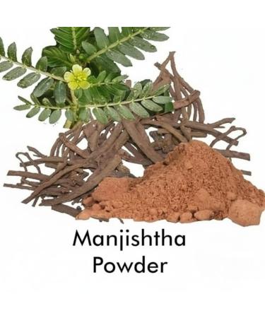 Organic Manjistha Powder -100g | Rubia Cordifolia |100% Pure & Natural Powder for face Hair & Skin Care - Buy Online on GoSupps.com