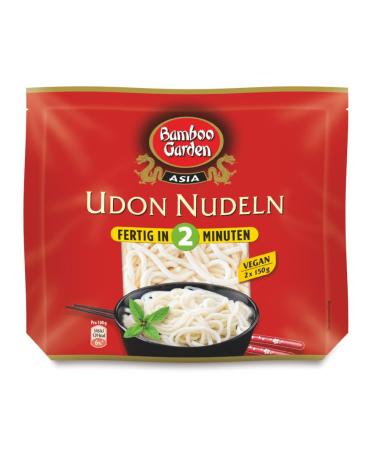 Bamboo Garden Udon Noodles - Pre-Cooked 300g | Authentic Japanese Noodles for Global Shipping - Buy Online on GoSupps.com