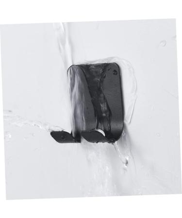 Alipis Cell Phone Stand & Storage Hooks - 8 Razor Hangers for Cupboard | Durable Black Clothing Rack | 6.1x4.5cm - Buy Online on GoSupps.com