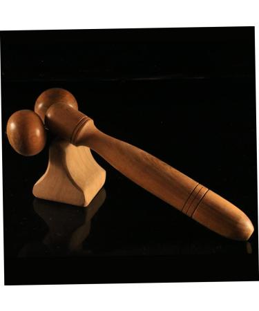 Marmerdo 3D Massage Roller & Eye Massage Devices Wooden Yoga Facial & Foot Massager for Ultimate Relaxation - Buy Online on GoSupps.com