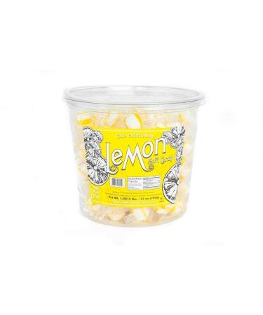Stewart Candy Old Fashioned Pure Cane Sugar Candy Puff Balls -Made in the USA (Lemon Flavor - 27oz Tub) Lemon 1.68 Pound (Pack of 1) - Buy Online on GoSupps.com