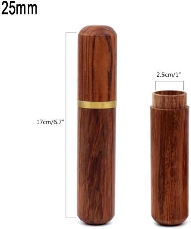Cigars Humidors Cigar Boxs Humidors Humidors Barware Rosecigar Tube Moisturizicigar Natural Cigar Moisturizitube Portable Gift Box Cooki& Dining/Brown/18Mm Brown 25Mm - Buy Online on GoSupps.com