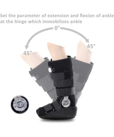 Air Cam Walker Fracture Boot for Sprained Ankle & Broken Foot - M (Foot Length 9.8-10.7) - Orthopedic Walking Boot - Rom Walking Boot Medium (1 Pack) - Buy Online on GoSupps.com