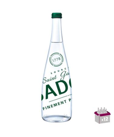 Badoit - Natural mineral water carbonated (glass) - 12 x 75 cl
