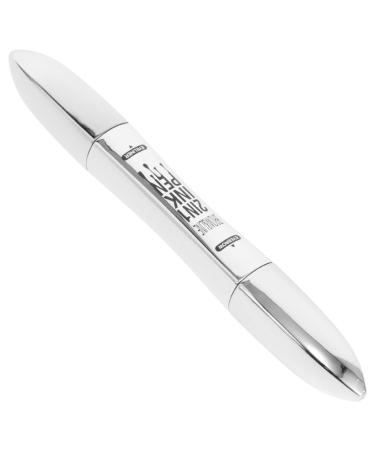 FRCOLOR Eyebrow Pencil And Eyeliner 2in1 Microblading Eyebrow Pen With 4 Fork Tip Applicator Black Eyebrow Pencil With Eyeliner For Eye Makeup