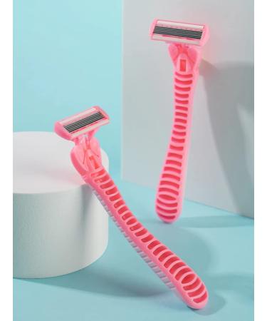 3 in 1 Blade Razor Set - 4-Piece Portable Women's Hair Trimmer & Shaver in Pink | International Shipping Available - Buy Online on GoSupps.com