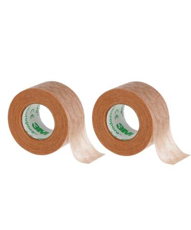 Micropore Paper Tape - Tan 1" Wide -2 Roll Health & Beauty