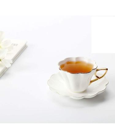 Ceramic Coffee Cup and Saucer Set Lead-Free Non-Toxic Wear-Resistant Home Kitchen Office (Color : A) B - Buy Online on GoSupps.com