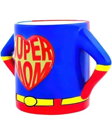 BARGAINS-GALORE Super MOM Mug Tea Coffee HOT Drink Kitchen Novelty Birthday Present Xmas Gift - Buy Online on GoSupps.com