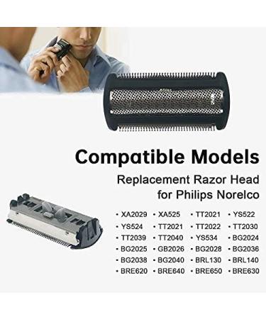 FFYan Shaver Heads Replacement Blades for Philips Norelco XA2029 XA525 TT2021 YS522 YS524 TT2021 TT2022 TT2030 TT2039 TT2040 YS534 BG2024 BG2025 GB2026 BG2028 BG2036 BG2038 BG2040 - Buy Online on GoSupps.com
