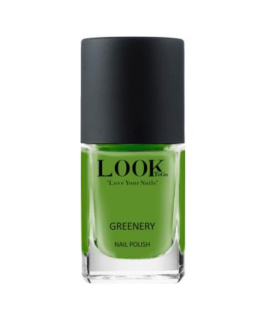 Look To Go vegan nail polish GREENERY 21-free & PETA approved Made in Germany 12ml